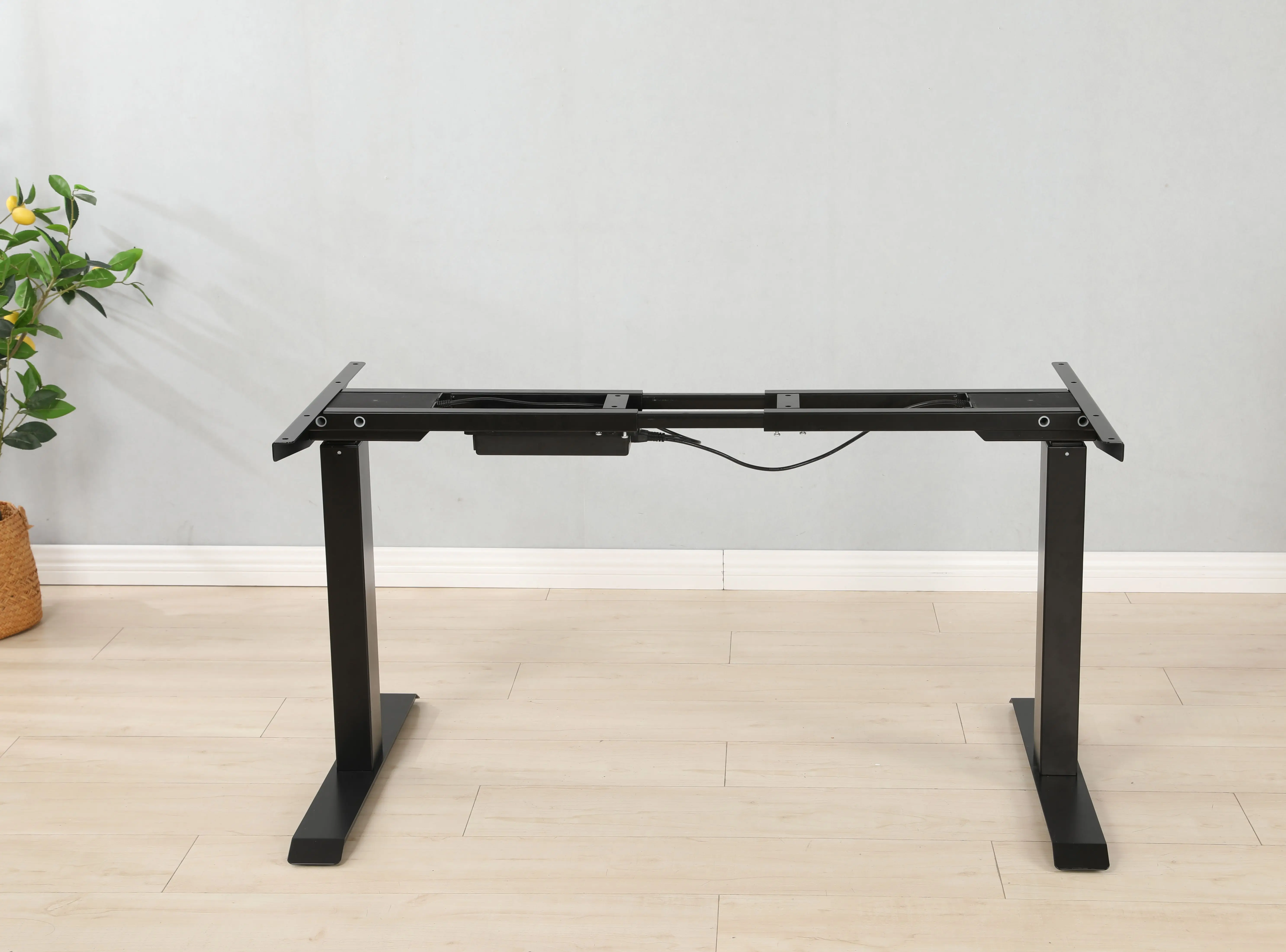 Jiangsu  Electric Lift System Powerful Dual-motor with Three Stage Column standing height adjustable office desk frame