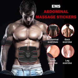 Electric Muscle Stimulator ems Wireless Buttocks Hip Trainer Abdominal ABS Stimulator Fitness Body Slimming Massager