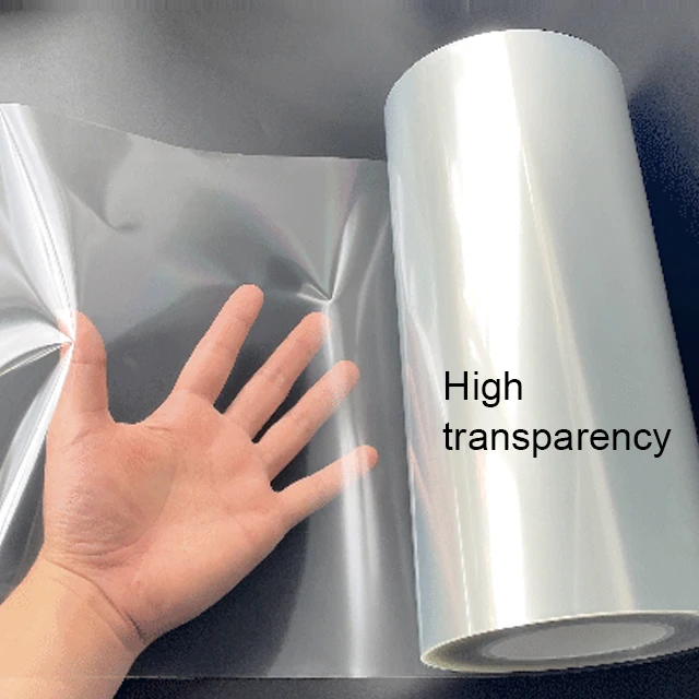 Low Price 12micron PET Polyester Film Silver Packing Hot Peel dtf Pet Film Printed Pet Film Of Cailong