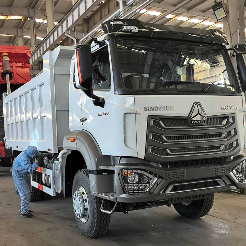 Sinotruk HowoNX ZZ3257V384JB1 Model 1200R20 Tires 6x4 10Wheel 380hp Euro2 30Ton Transport Sand Stone Mining Dump Truck for Sale