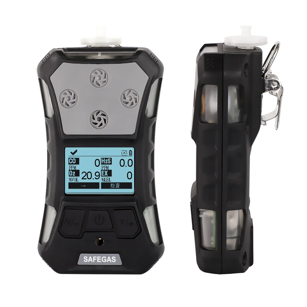 Мульти-детектор газа для ограниченного пространства, ручной мульти-детектор газа, 4 детектора газов