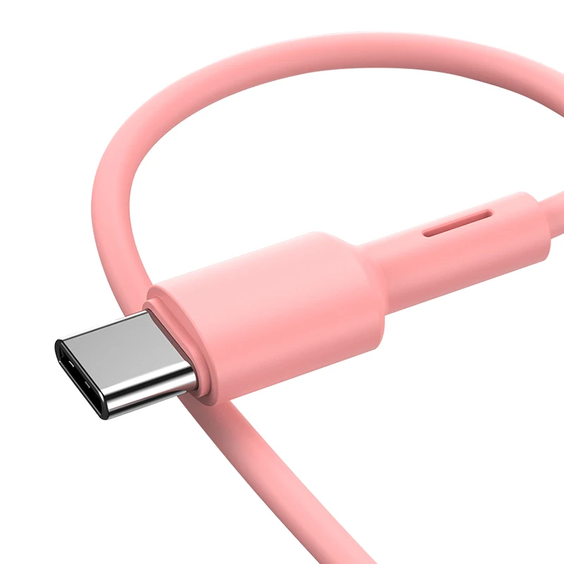  Заводские Оптовые продажи 5V 1A 2A USB кабель для быстрой зарядки type-c Прочный OEM 1m 2m 3m зарядный кабель-адаптер