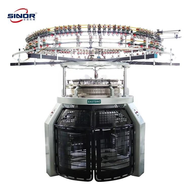 Circular Tube T-shirt And Cotton Flecce Thre Yern (Fleece) 3 Thread Fleece Knitting Machine