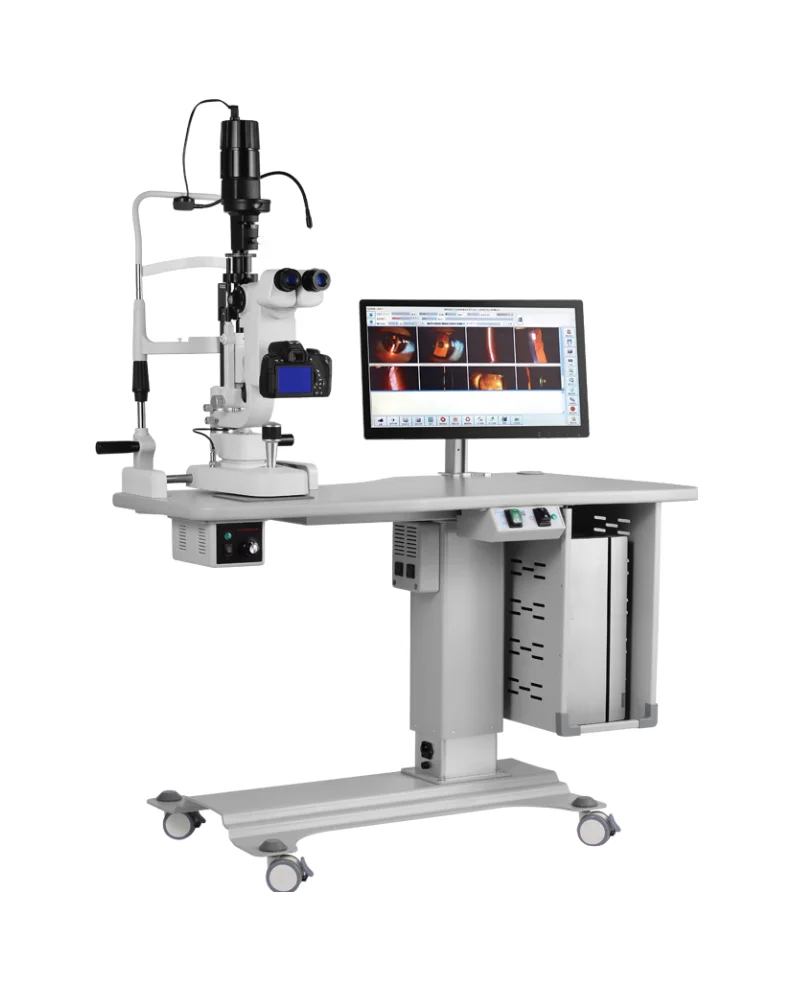 China Slit Lamp With Digital Camera and software  laboratory inspection  binocular stereo microscope