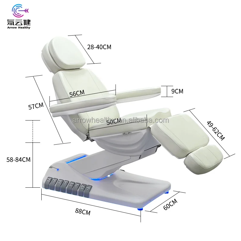 2023ArrowHealthy medical spa treatment chair electric beauty salon facial chair esthetician  bed