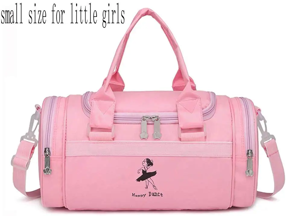 Small Dance Duffel Bag Gym Sports Duffle Travel Bag for Women and Girls