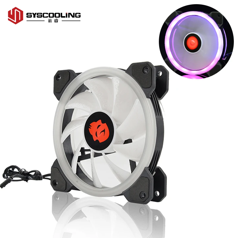 Syscooling PC water cooling kit for Intel CPU LGA 1151 2011 socket 240mm copper radiator RGB support