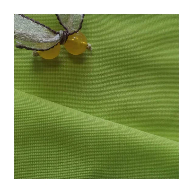 Hot sale 75D*75D+48S 104gsm 107*97 spun yarn lining fabric polyester  silk spandex