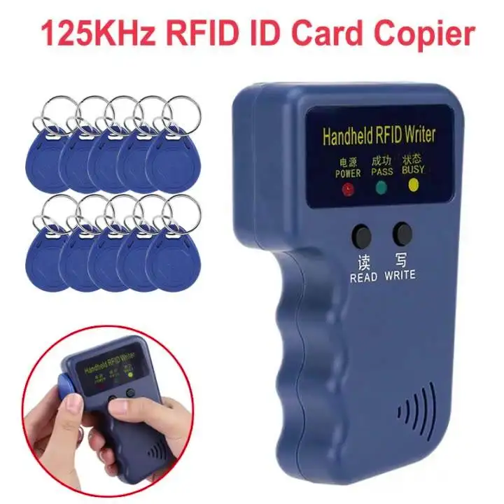 125KHz RFID Programmer Duplicator Copier Writer Reader Writer ID Card Cloner & key