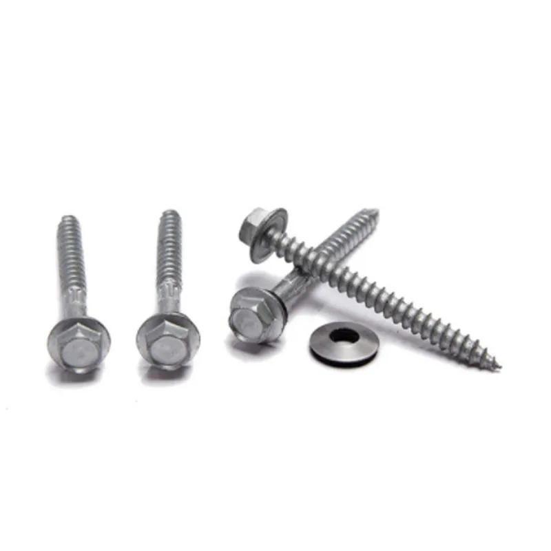 Washer Head Drilling Hexagon Socket Cap Self Tapping Screw Hex Type-17 Hex Washer Flange Head Epdm Washer Self Tapping Screw