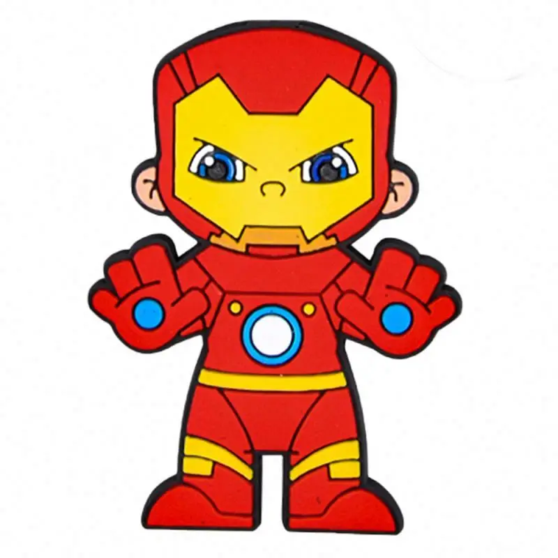 Factory direct sales rubber lucky charms custom logo wholesale PVC new decor shoes buckle shoe