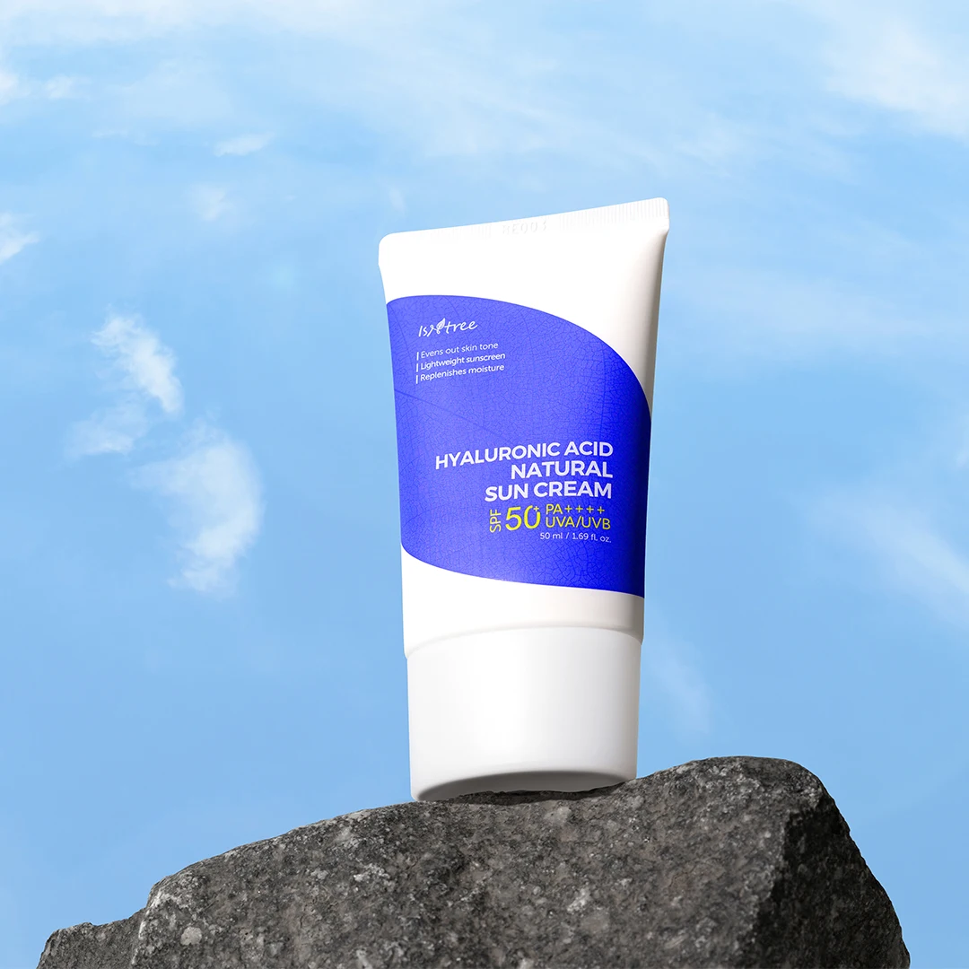 Korea Isntree Гиалуроновая кислота натуральный крем для загара водянистый гель SPF50 + PA +++ солнцезащитный