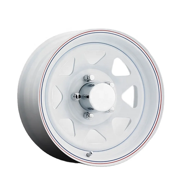15x8 Steel Chrome 4x4 Off-Road Wheel 5x139.7 Rims for All Terrain Vehicles