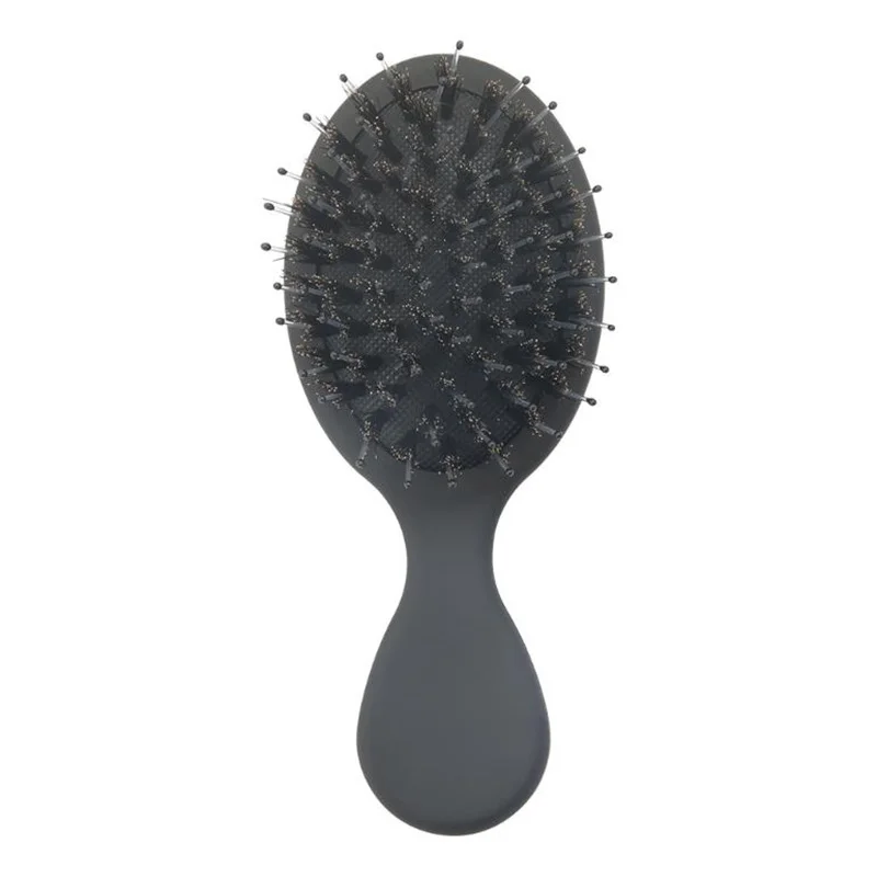 Factory custom scalp massage comb  brush hair comb for kids mini rainbow tooth detangling hair brush