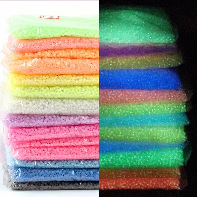 SC New Arrival High Quality Luminous Frosted Macaron Color Series 4mm Glass Seed Beads Fluorescent Glass Beads For Diy Bracelet