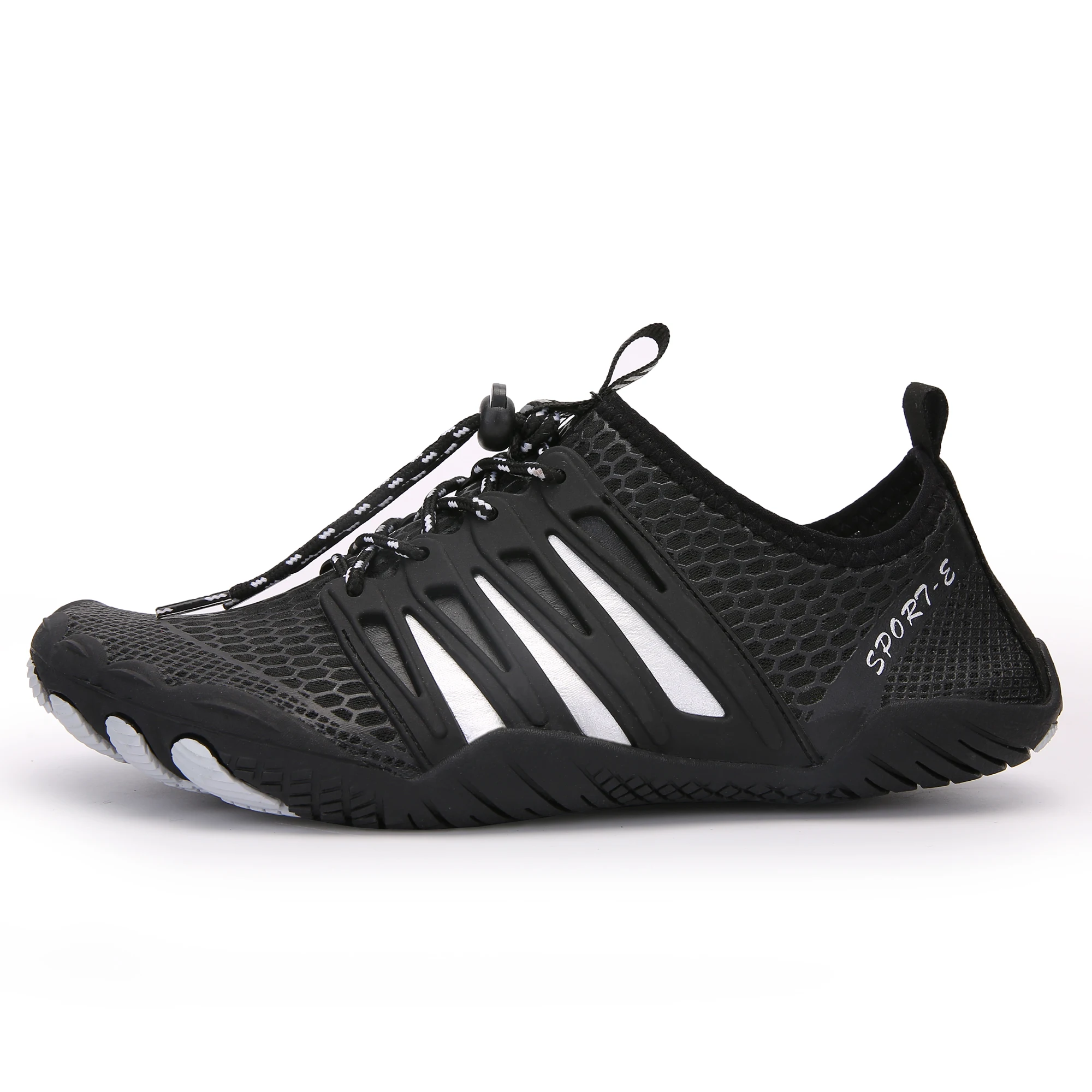 2021 Hot sales air layer fabric hole rubber outsole seashore beach walking wading shoes