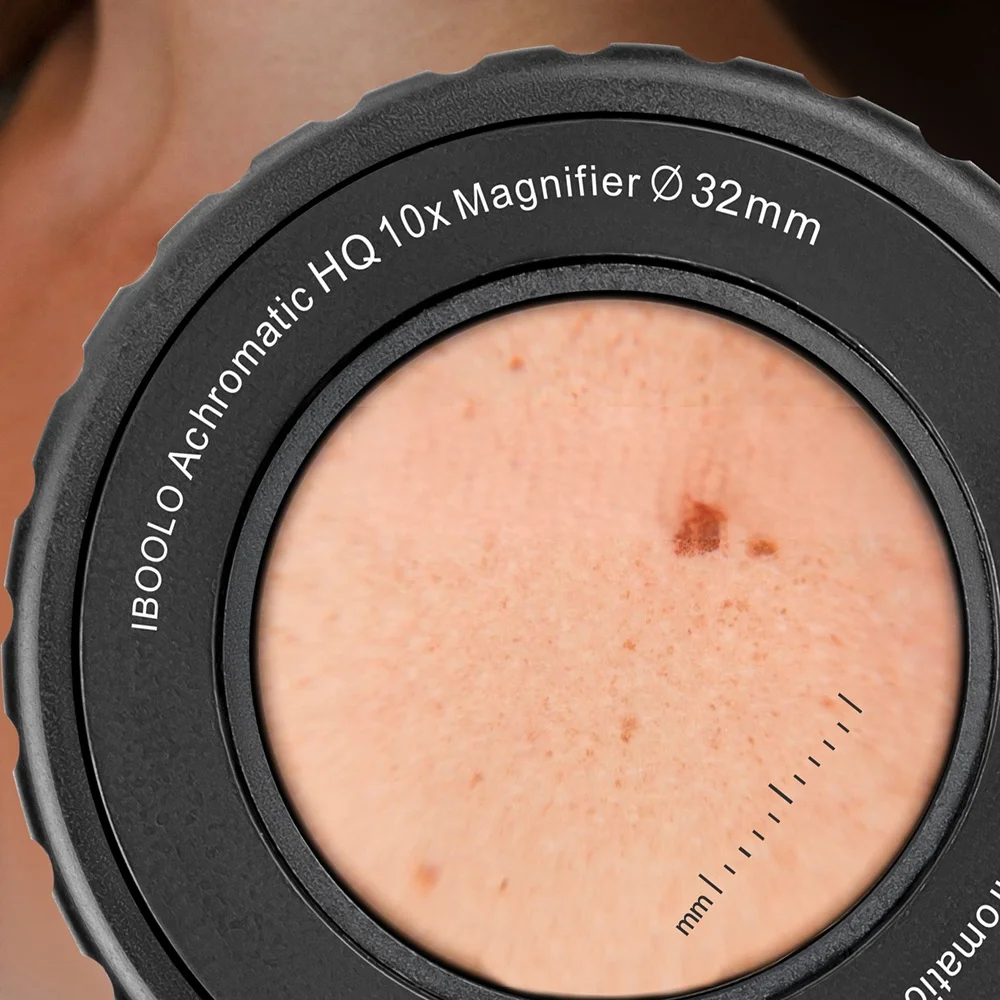 IBOOLO handheld portable dermoscope for hair and skin analysis