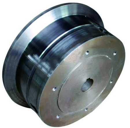 Wire drawing capstan with WC coating