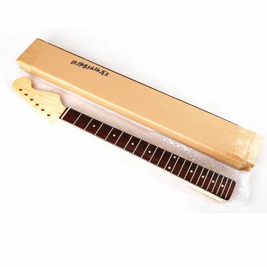 22 Fret Canadian Maple Electric Guitar Neck Replacement Rosewood Fingerboard Neck