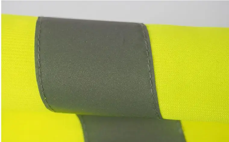 Manufacture Wholesale customized cheapest road polyester reflective reflecting safety vest wih