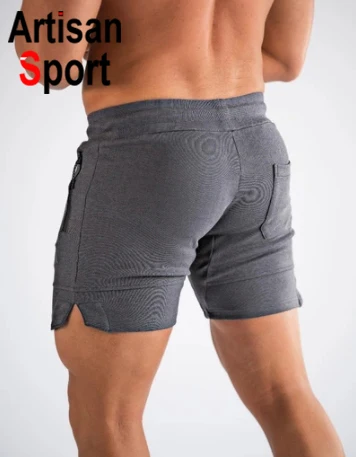 
Design your gym wear fitness sets Summer shorts men cotton Embroidery Print customer logo Short Pants Male Beach Knee Length 