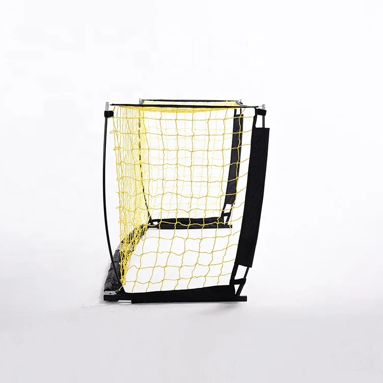 Foldable outdoor Pop Up Folding Soccer Goal Post Portable Soccer Goal Practice Set