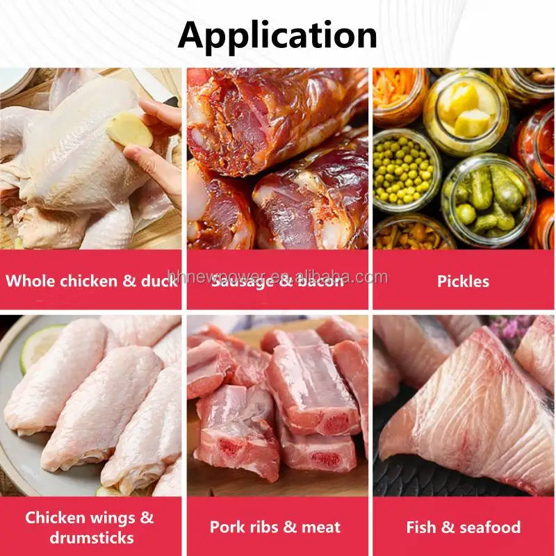 Automatic Vacuum Salt Beef Massage Tumbler Marinating Machine Vacuum Meat Tumbling Machine Fish Meat Vacuum Tumbler