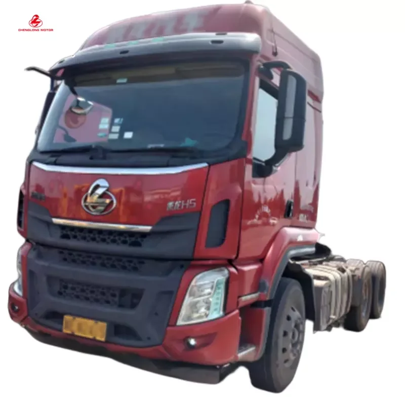 Chenglong Tractor Trailer Truck Head 400hp 9 Wheeler Right Hand Drive Tractor Truck 6x4 Driving Simulator 12 Fast