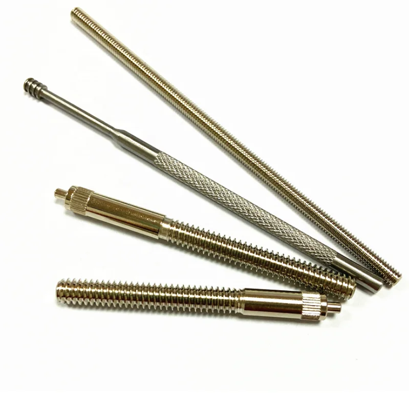 CNC Turning Machining Precision Metal Parts Linear Shaft Stainless Steel Shaft Axle Steel Shaft Dowel Pins