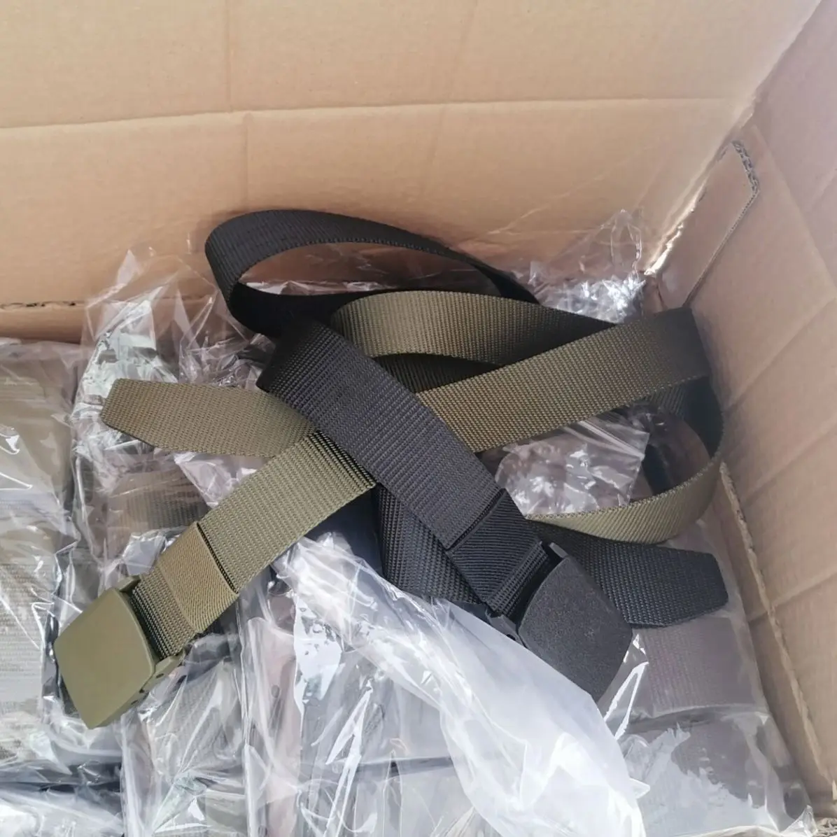 Q140 Custom High Quality Strap Automatic Buckle Nylon Belt Male Tactical Waist Belt Men Canvas Fabric Belts