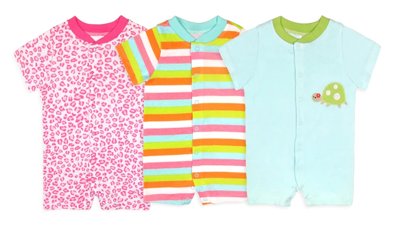 cotton baby rompers wholesale baby clothes 0-24 month girls and boys new born baby jumpsuit