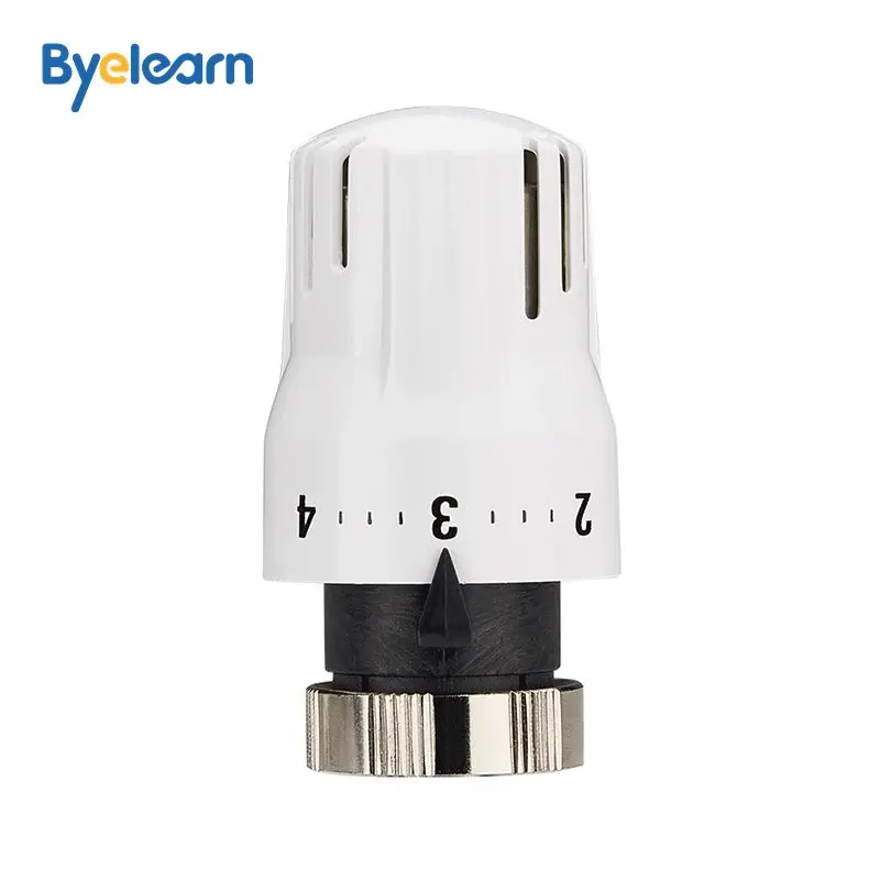 M30*1.5mm Underfloor Heating Thermostatic Radiator Head Mechanical Heating Radiator Head TRV