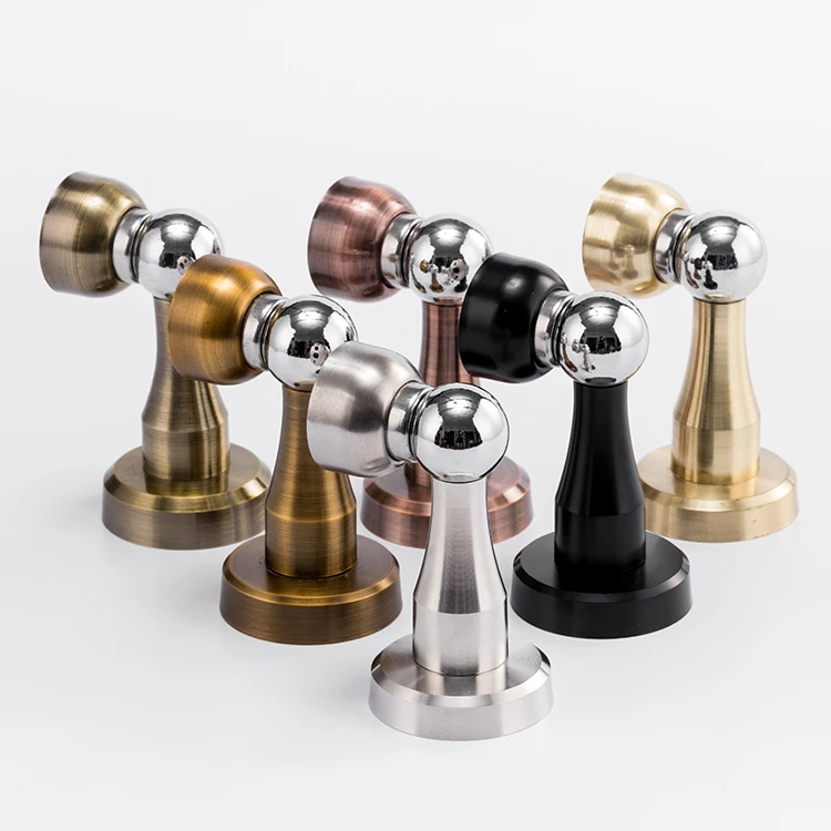 GUIDE High Quality Wholesale Durable Home Office Stainless Steel Magnetic Door Holder Catch Stopper Magnetic Door Stop