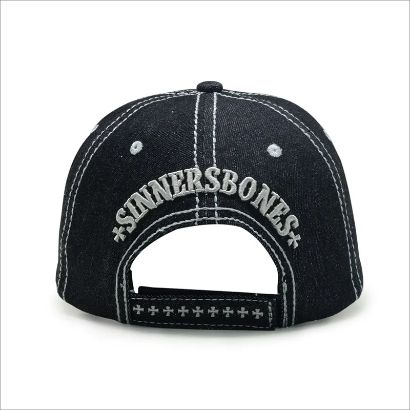Heat-transfer printing logo custom korean baseball cap with Buckle closure sports running hat