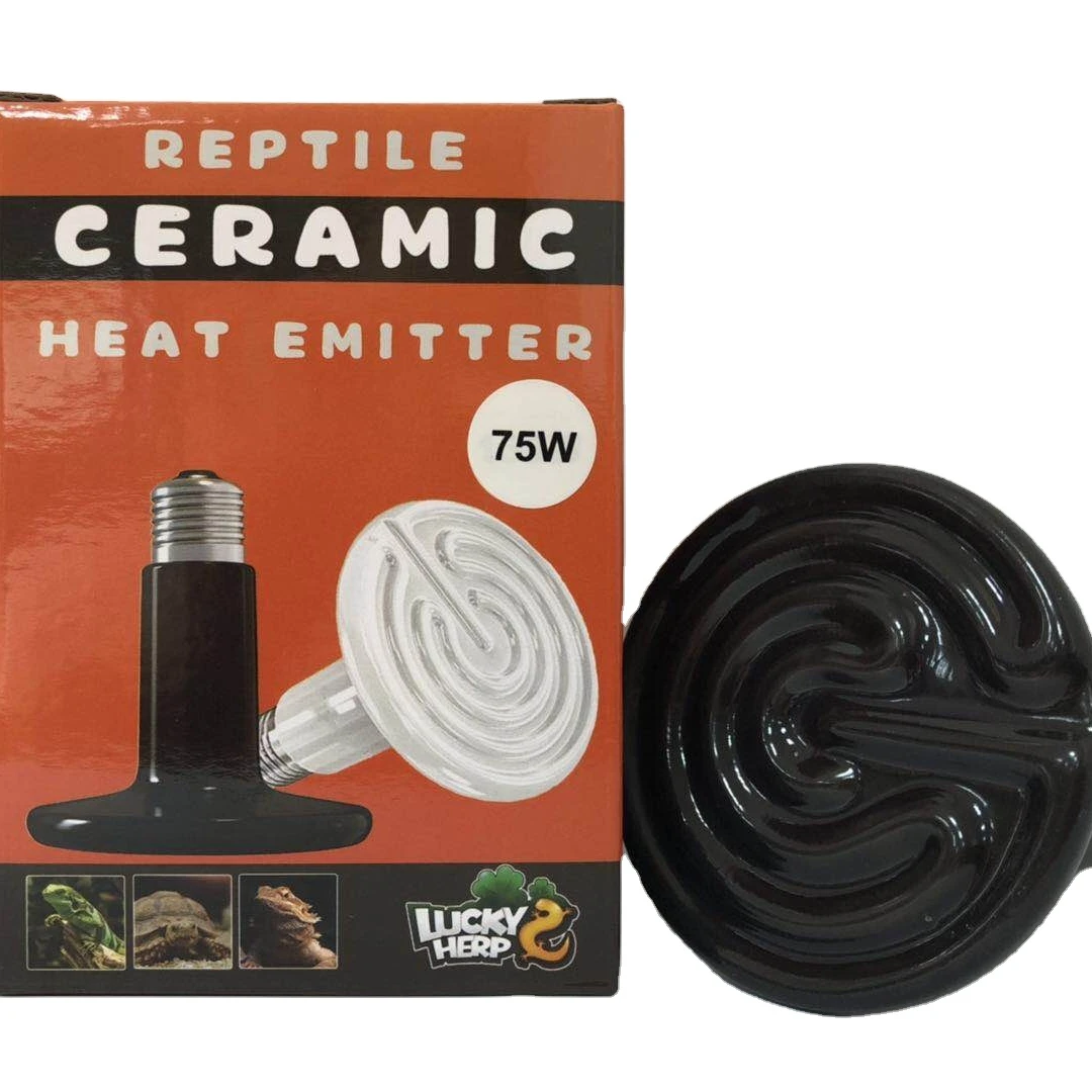 100 watt heat lamp for reptiles  heat lamp  reptile heat bulb white black