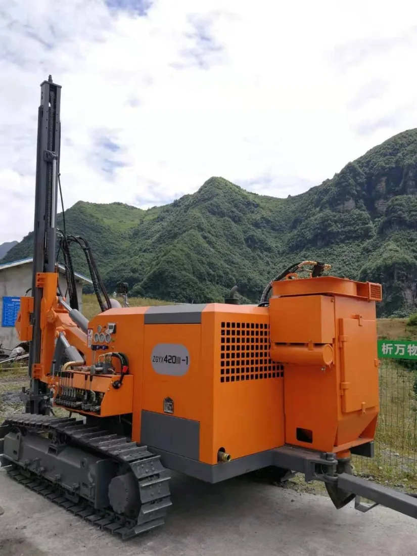ZGYX 420 гусеничная дрель ingersoll rand ecm720 DTH буровая установка ZEGA Kaishan Thydraulic crawler смонтированная буровая машина dth