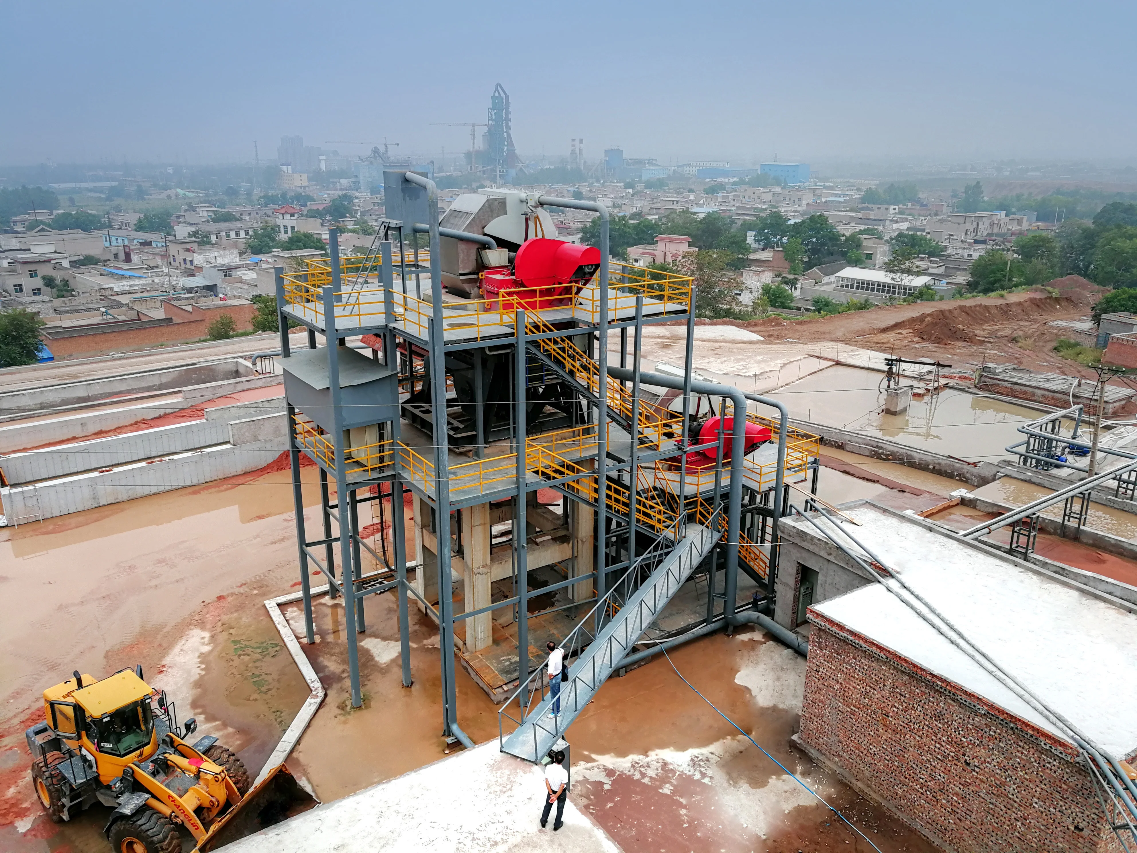 Wet Type Magnetic Separator for Making Feldspar Brighten