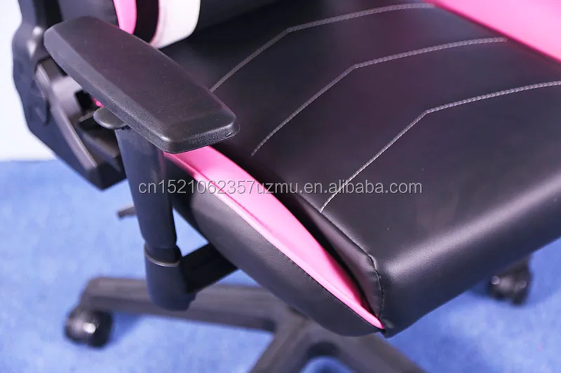 Лучший роскошный Экстремальный Steelseries X Rocker удобное гоночное кресло кожаное розовое игровое