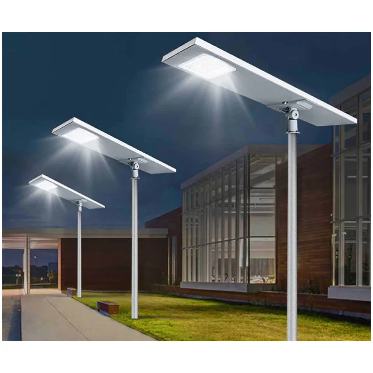 Aluminum Solar Street Light With Remote Control Outdoor IP65 Waterproof 600W 800W 1000W Solar Street Light solar light housing