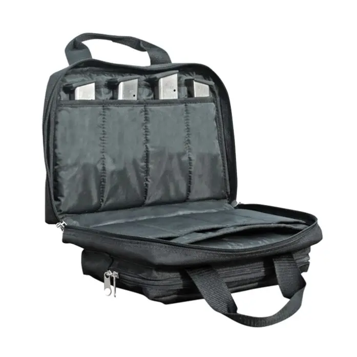 Outdoor  Carry Gun Bag Padded Magazine Pouch Molle Universal Handbag