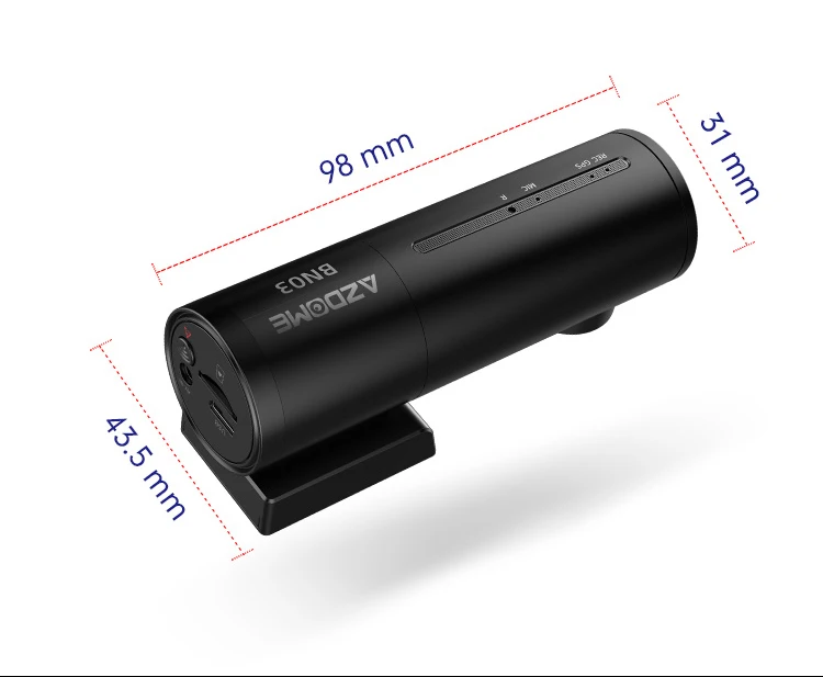 2K GPS Wifi фронтальная и задняя двойная линза Dash камера Скрытая IMX307 Автомобильный видеорегистратор 1080P Автомобильная черная коробка