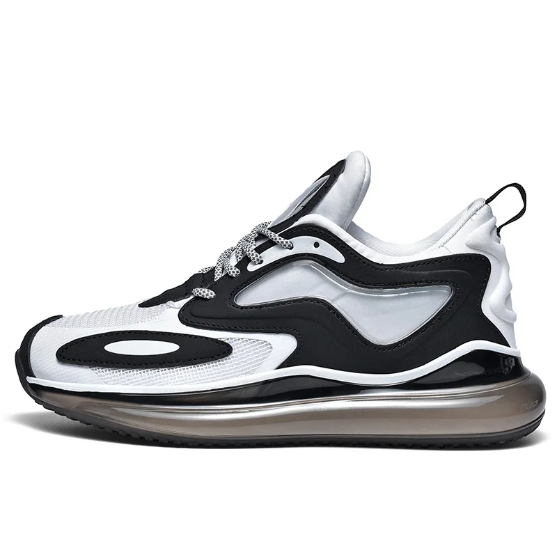 Factory Price Breathable Light Weight Men Fashion Sneakers E-TPU Mesh Running Shoes With Iluminate Lace