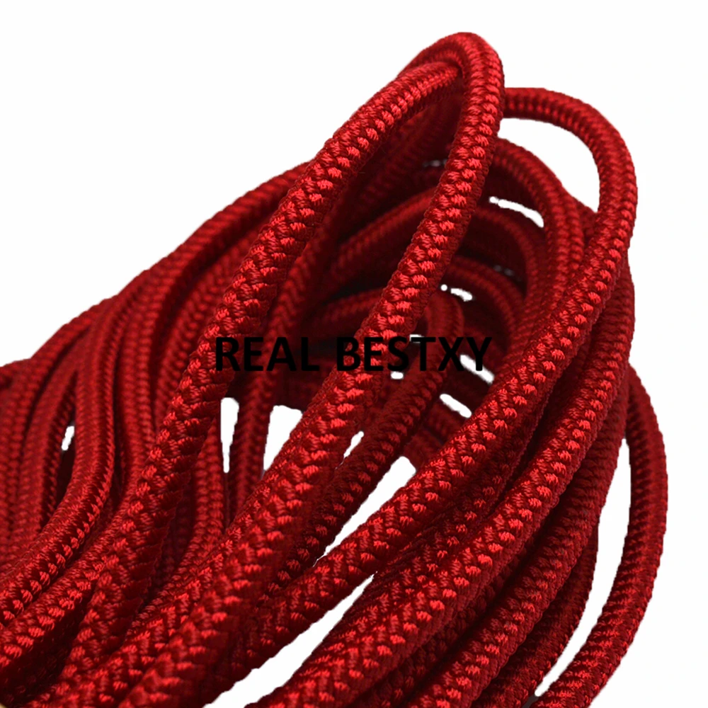 Approx 5.2mm/6mm Red Nylon Rope Strands for Jewelry Making Necklaces Bracelets Braided Nylon Cords High Quality Nylon Strip