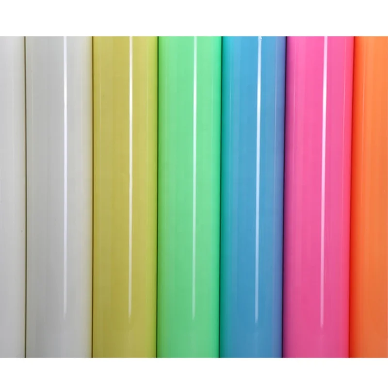 Factory Cutting Plotter Glow In The Dark Sheet Roll HTV Heat Transfer Vinyl