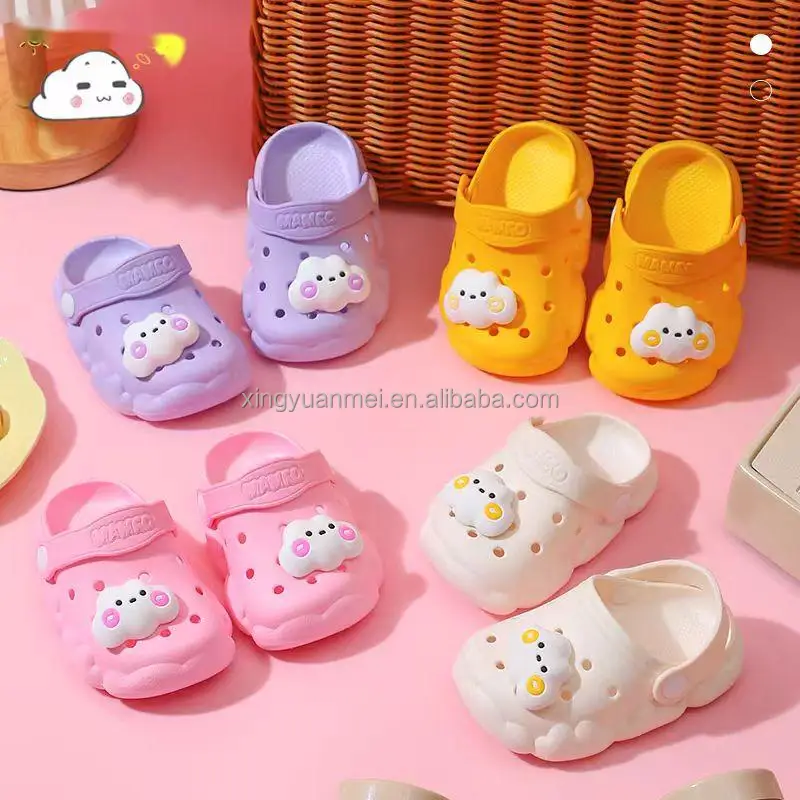 wholesale  Kids Clogs Sandals Children Slippers Hollow Children clogs shoes Baby Sandals Boys Girls