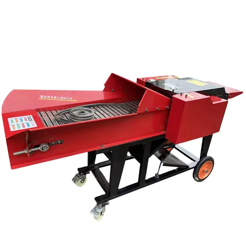 Agricultural high efficiency dry and wet corn straw crusher, used for cattle sheep feed crushing mowing