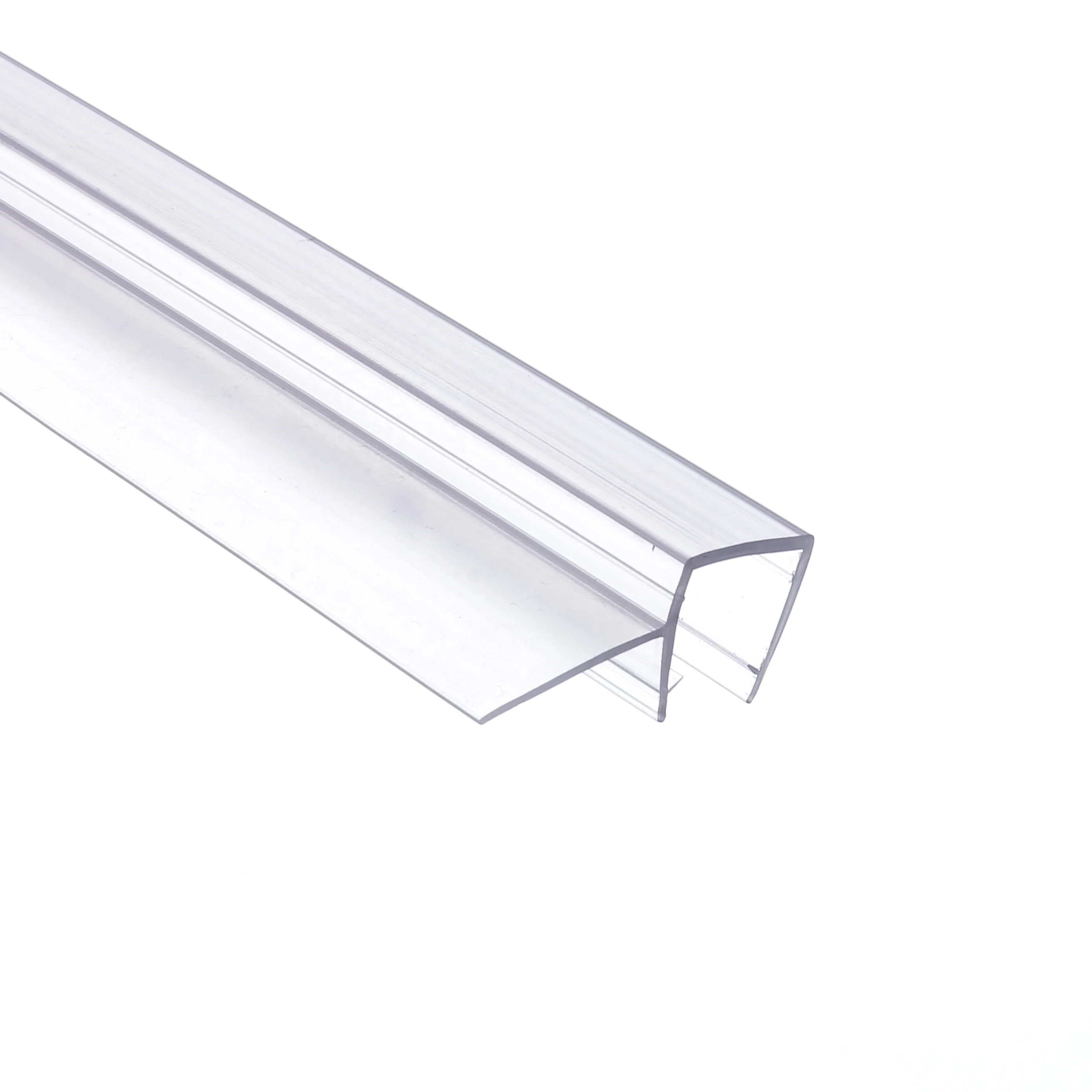 Sliding window Waterproof plastic seals glass  U shaped edge strip