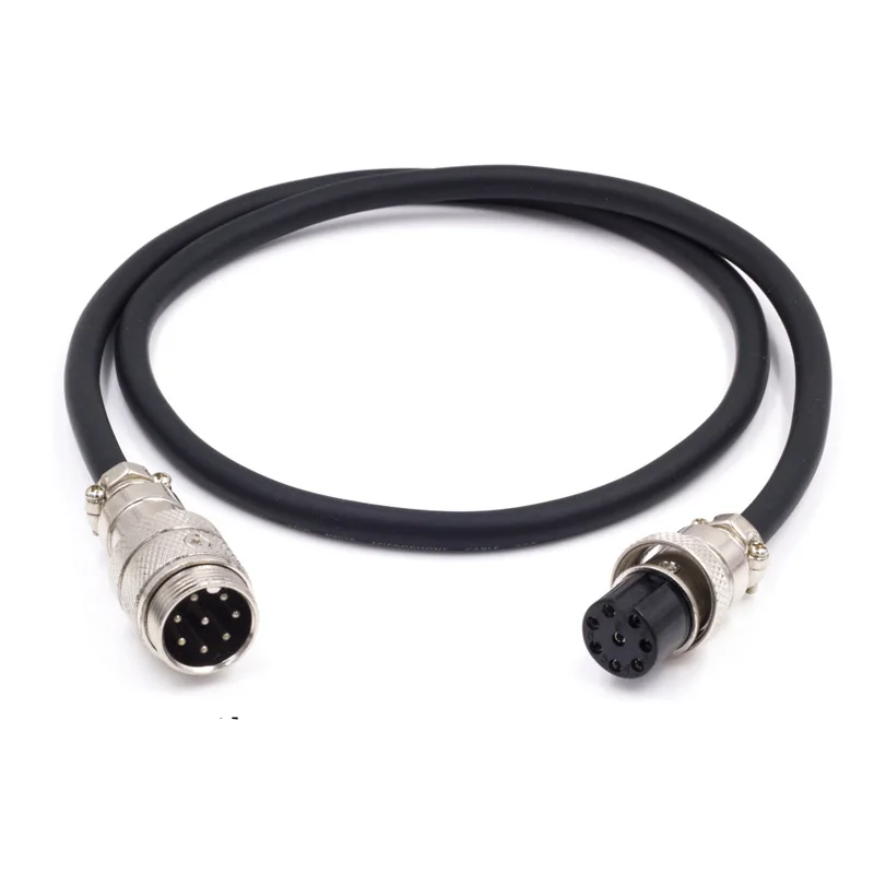 Авиационный Разъем GX16, соединительный кабель, микрофон, соединитель, 16 мм, 2 контакта, штекер XLR