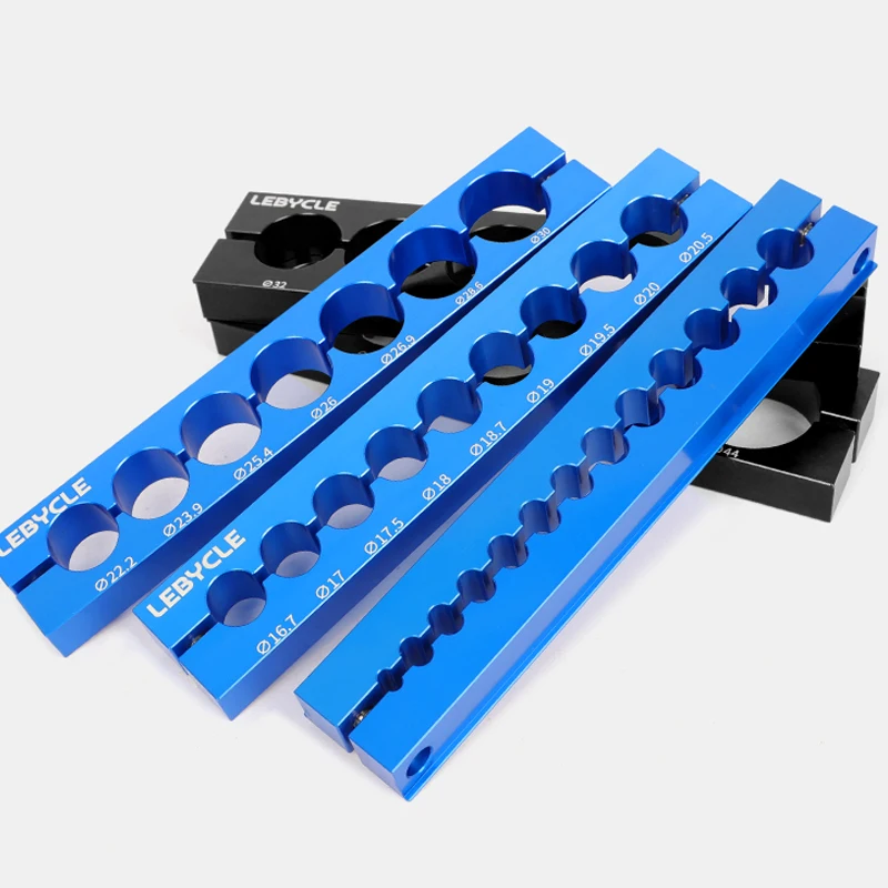 Lebycle Bicycle Front Hub Pedal Seatpost Tube Repair Tool Fork Hub Vise Clamp Suspension Shock Absorber Holder Repair Clamp