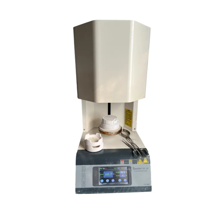 HTS1800 low cost dental sintering furnace maximum temperature up to 1800 degrees Celsius high heating rate